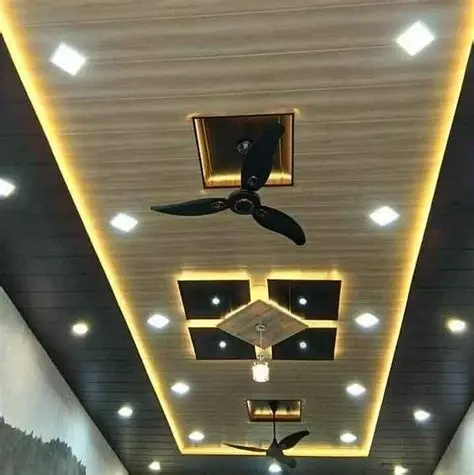Modern Moisture Proof PVC Interior Wall Panelling